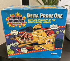 1985 Kenner DC Super Powers Delta Probe One Complete W  Box - Never Opened