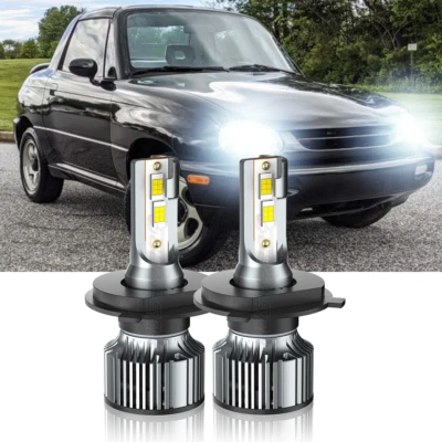 2x Kit de faros LED para Suzuki X-90 1996-1998 H4/9003 6000K bombillas haz alto/bajo Foto 1 de 4