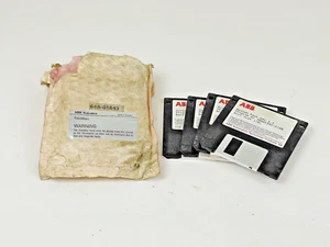 ABB ROBOTICS - 64A-01643 - RobotWare - 4 DISKS - SYSTEM PACK S4C 3.0 - SEE DESC. - Picture 1 of 7