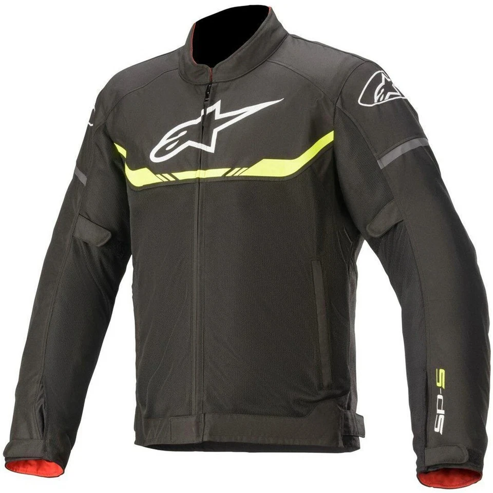 Alpinestars T-Sps Air Size S Cool Men's Motorcycle Jacket with Protectors Yellow - Image 1 of 2