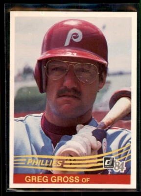 1984 Donruss Greg Gross #285 Philadelphia Phillies - Image 1 of 2