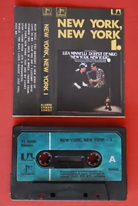 NEW YORK,NEW YORK #1 LIZA MINNELLI ROBERT DE NIRO RARE EXYU CASSETTE TAPE - Picture 1 of 2