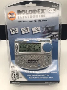 Rolodex Franklin RK-8203 Neuf 256 Ko Compatible Clavier/PC/Logiciel Électronique - Photo 1 sur 11