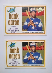 2003 Topps New All-Time Home Run King Hank Aaron # 100 All-Time Fan Favorites - Picture 1 of 4
