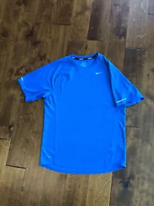 NIKE RUNNING DRI-Fit Medium Miller Mens Shirt - Picture 1 of 5