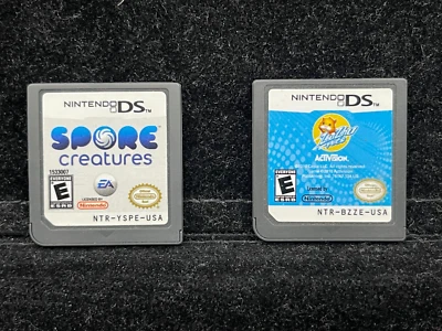 Nintendo DS Spore Creatures & Zhu Zhu Pets *Cartridges Only* - Image 1 of 4