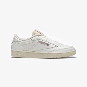 Nuovo Reebok CLUB C 85 VINTAGE GY4967 BIANCO/GESSO/ROSA US 5-11 UNISEX TAGLIA TAKSE - Foto 1 di 11
