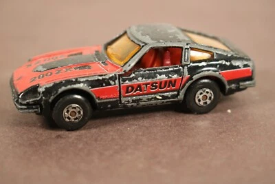 Caja de cerillas vintage Lesney Datsun 280 ZX puertas abiertas base HK LQQK Foto 1 de 4