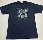 Vintage 90s Take That Band BMG Records Blue Band T Shirt Mens Size L RARE HTF