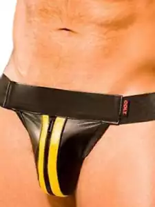 Colt Studio Group Leather Cuir ZIP Jock Strap Jockstrap Slip Herrenhose - Bild 1 von 4