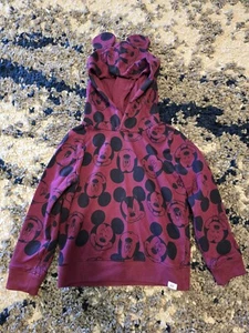BABY GAP Disney Toddler Size 5T Mickey Mouse Hoodie Sweatshirt - Picture 1 of 5