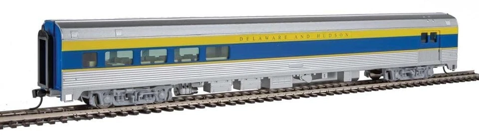 Walthers HO Scale 85' Budd Baggage-Lounge Passenger Car Delaware & Hudson/D&H - Image 1 of 1