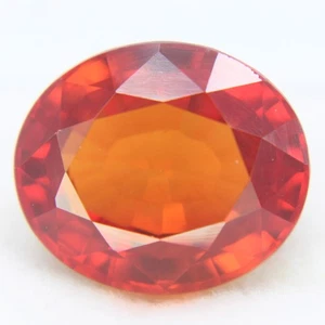 11+ Ct Oval Cut Loose Gemstones Certified Natural Garnet Spessartite - Picture 1 of 4