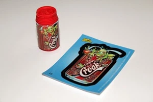 Topps Wacky Packages Gomma Serie 2 CHERRY CROAK Cola Soda Eraser Adesivo #19 - Foto 1 di 2