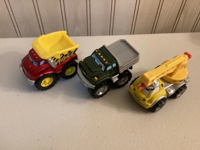 Tonka Chuck & Friends Diecast Lot of 3 Metallic Chuck Forge Shane Hasbro 2001/11 - Image 1 of 4