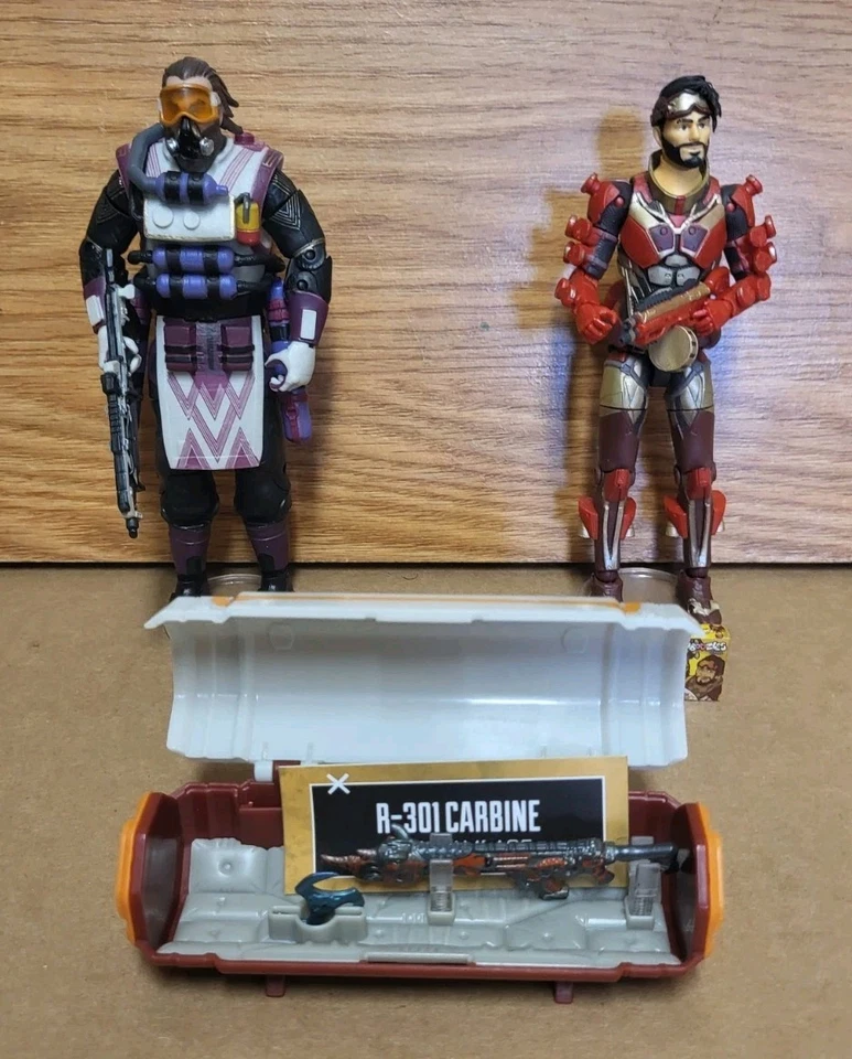 Carabina Apex Legends cáustica/mirage/fundida a presión 301 arma de alboroto de hierro Foto 1 de 4