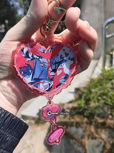 Hazbin Hotel Vaggie Charlie Alastor VOX Acrílico Llavero Colgante Correa Juguete Anime - Imagen 1 de 2