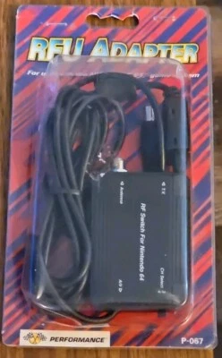 Performance RF Switch N64 Nintendo 64 RFU Adapter P-067 - Image 1 of 2