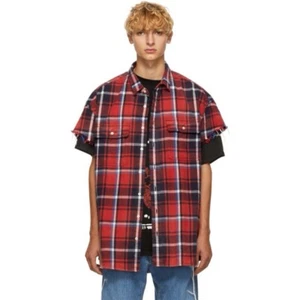 $550 Brand New R13 Oversized Cut-off Shirt Small - Picture 1 of 10