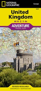 United Kingdom National Geographic Folded Map - Picture 1 of 5