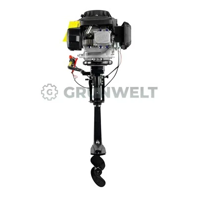 Grünwelt GW-225FC Außenborder 9 PS 224 cm³ 4-Takt Bootsmotor Außenbordmotor - Bild 1 von 4