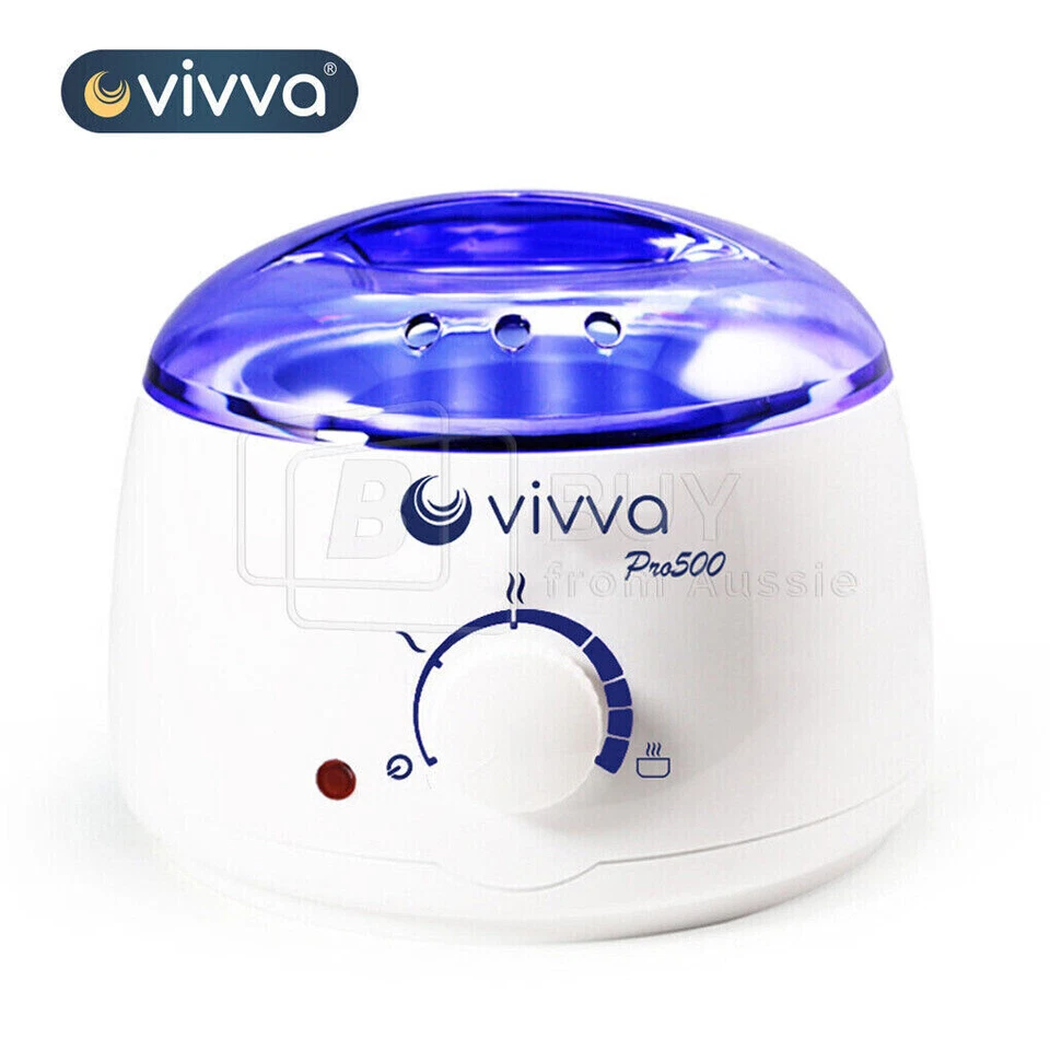 Vivva 500ml Wax Warmer Electric Hair Removal Paraffin Pot Salon Beauty Equipment