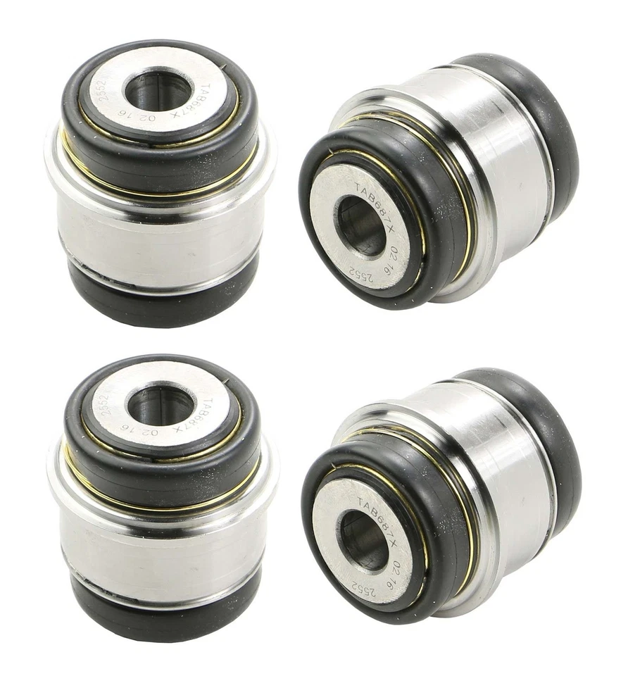 Juego de 2 bujes de control exterior inferior brazo trasero a nudillo para BMW Rolls-Royce Moog Foto 1 de 1