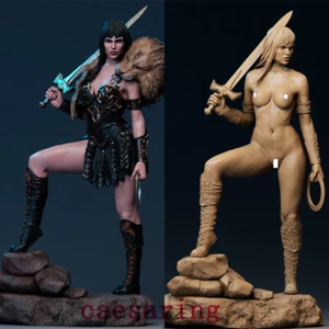 Figura Impresión 3D Princesa Guerrera Xena Modelo GK Kit en Blanco Nuevo Stock - Imagen 1 de 13