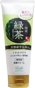 Cosmetex Roland Loshi Moist Aid Domestic Green tea face wash foam 120g - Picture 1 of 3