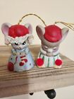 Ornament Jason  LiL?il Chimers Christmas Holiday Bells Mice 2 Pack