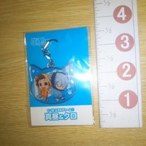 A60230 SERVAMP / Anime Strike Tanaka / Correa de dije de metal Kuro & Mahiru - Imagen 1 de 3