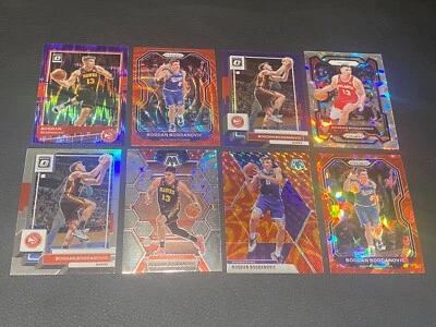 2020-21 Bogdan Bogdanovic Ruby Wave Prizm Panini Prizm #27 Kings (OBO) - Image 1 of 4