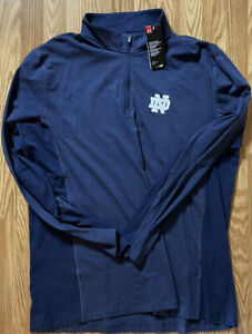 Notre Dame Football Team Issued Under Armour 1/4 Zip Jacket New Tags 3XL