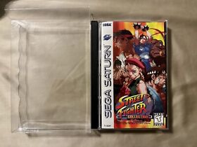 Street Fighter Collection w/Reg card Sega Saturn Complete In Box CIB See Pics