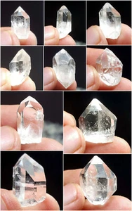 NATURAL QUARTZ POINTS CRYSTAL HEALING CRYSTAL TERMINATED REIKI - Picture 1 of 12