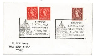 7/4/1967 UK GB Cover - Stampex Central Hall Westminster - Picture 1 of 2