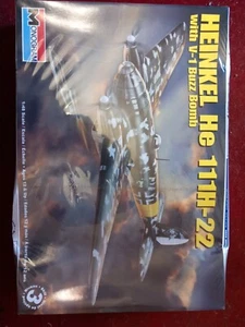 Aereo modellismo - MONOGRAM - HEINKEL He 111H-22 with V-1 Buzz Bomb - 1:48 - Foto 1 di 1