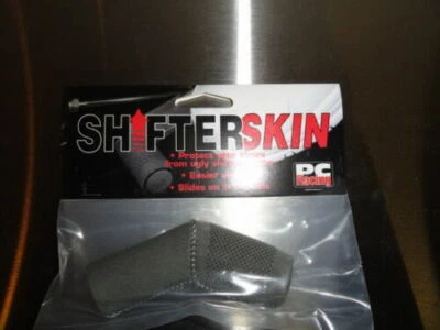 PC RACING SHIFTER SKIN GEARSHIFT COVER GREY SPORTBIKE DIRT ATV 13F101912 - Image 1 of 3