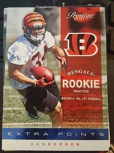Panini Prestige #254 2012 puntos extra novato Dan Herron radiocontrol 730/999 como nuevo como nuevo - Imagen 1 de 1