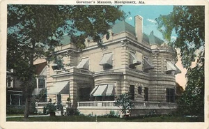 Governors Manson Montgomery Alabama AM 1918 Postkarte - Bild 1 von 2