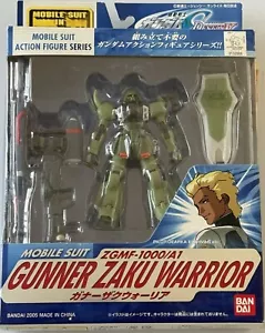Bandai Mobile Suit Gundam Seed Gunner Zaku Warrior Green 4" Action Figure Msia - Picture 1 of 2
