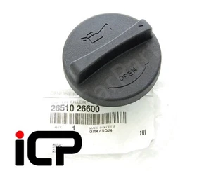 Genuine Oil Filler Cap 26510-26600 Fits: Hyundai Kia Most Models - Picture 1 of 1