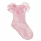 Baby Girl Socks Ribbon Frilly Ruffle Ankle 