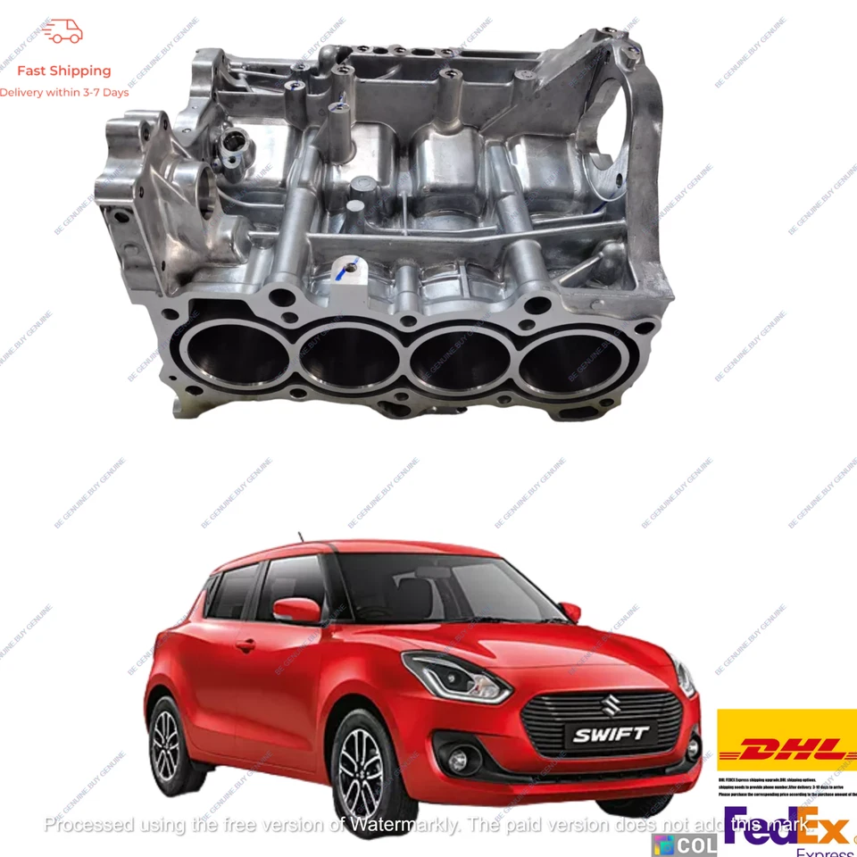 Bloque de motor 11200m83k41 apto para Suzuki Swift modelo 2014-2021 OEM genuino Foto 1 de 4