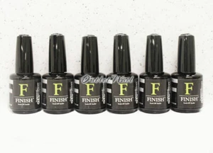 JESSICA GELeration Wholesale Lot Kit: SET 6 FINISH Sealer Top Coat 15mL 0.5oz - Picture 1 of 1