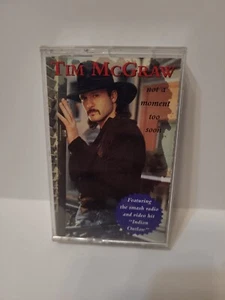 Tim McGraw Not a Moment Too Soon Cassette Tape - Picture 1 of 3