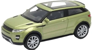 Welly Land Rover Range Rover Evoque Green scala 1:34 1:39 auto pressofusa... - Foto 1 di 6