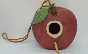 Decoración decorativa para casa de pájaros en forma de manzana decoración para el hogar decoración de manzana  - Imagen 1 de 4
