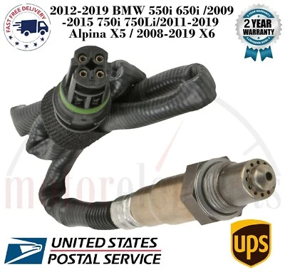 Sensor de oxígeno trasero Bosch para BMW 550i 650i 750i 750Li Alpina X5 X6 2011-2019 Foto 1 de 4