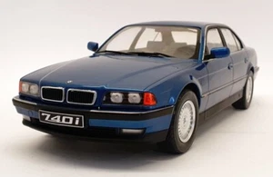 KK Model 1/18 Scale Diecast 180362 - 1994 BMW 7 Series 740I E38 - Blue - Picture 1 of 7